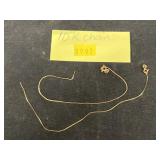 Separated 10K Necklace