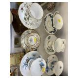(6) Chinaware Cups and Saucers