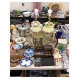 Table Lights, Shelf Clock, Home Decor