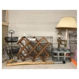 Table Light, Bottle Rack, Metal Stand