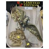 Brass and Silver Plate Decor