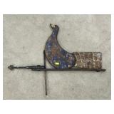 Folk Art Weathervane Top