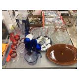 Crystal Vases, Stemware, Chinaware