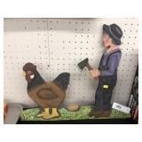 Menno Folk Art Wall Plaque