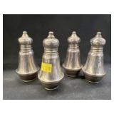 (4) Sterling Weighted Shakers