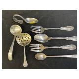 (7) Sterling Silver Utensils