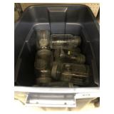 Canning Jars, Storage Tote/Lid