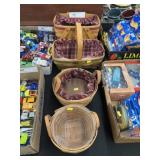 (4) Longaberger Baskets