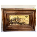 Carved Wood Wall Plaque