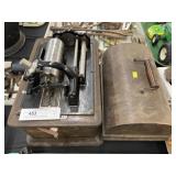 Edison Phonograph with Assorted Parts