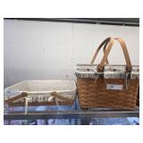 (2) Longaberger Baskets