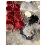 Tumblers, Mugs, Art Glass