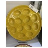 Fiestaware Egg Plate