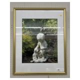 Framed Garden Photograph