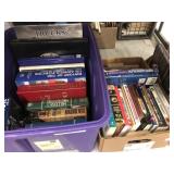 (3) Boxes of Novels and Reference Books