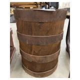Wood Banded Keg