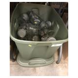 Storage Jars, Storage Tote/Lid