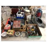 Lantern, Bottles, Keys, Coasters