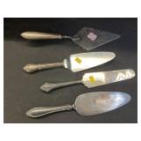 Sterling Handled Cake Servers