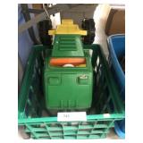 Plastic Toy Tractor