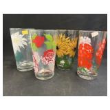 (4) Peanut Butter Glasses