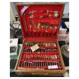 Gold Plated Flatware Set
