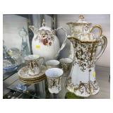 Unmarked Porcelain Chocolate Pots