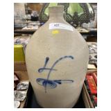 4 Gallon Slip Decorated Storage Jug