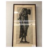 P.O. Hodgell Framed Block Print