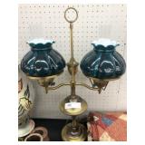 Double Socket Desk Light