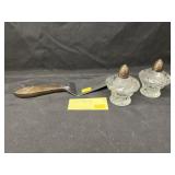 Sterling Handled Cake Server with Shakers