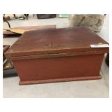 Red Painted Tool Chest