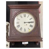 Oak Cased Wall Clock