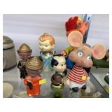 (6) Vintage Bobbleheads