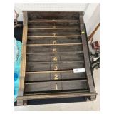 Wooden Billiard Ball Rack