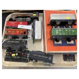 Marx Locomotive with Freight Cars