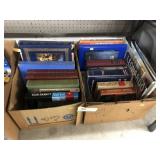 (2) Boxes of Reference Books and Novels