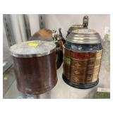 (4) German Beer Steins