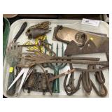 Fish Gigs, Door Hinges, Plumb Bob