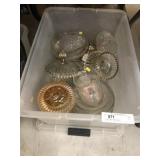 Pattern Glass, Storage Tote/Lid