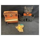 Halloween Die Cuts with Redware Ornament