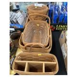 (4) Longaberger Baskets