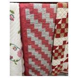 Contemporary Sawtooth Pattern Quilt