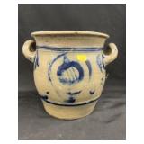 European Slip Decorated Storage Crock