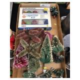 Christmas Lights and Decorative Trees