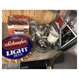 Tobacco and Brewery Advertisements, Pewter