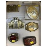 (6) Belt Buckles