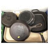 Cast Metal Frying Pans