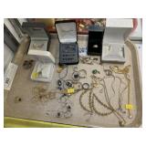 Costume Jewelry with Small Gold Filling