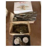 Trolley Tokens, Flatware, Incomplete Watches